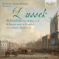 DUSSEK: COMPLETE SONATAS VOL.9: SONATAS OP.14 NOS.1-3