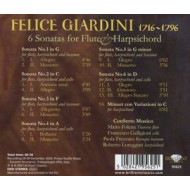 GIARDINI: 6 SONATAS FOR FLUTE & HARPSICHORD