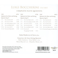 BOCCHERINI: COMPLETE FLUTE QUINTETS