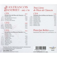 DANDRIEU: TROIS LIVRES DE PIECES DE CLAVECIN