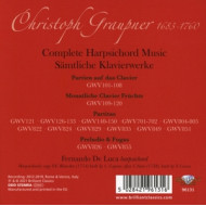 GRAUPNER: COMPLETE HARPSICHORD MUSIC