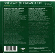 500 YEARS OF ORGAN MUSIC VOL.2