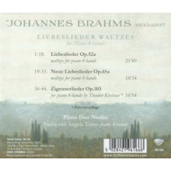 BRAHMS: LIEBESLIEDER WALTZES FOR PIANO 4-HANDS