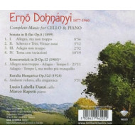 DOHNANYI: COMPLETE MUSIC FOR CELLO & PIANO