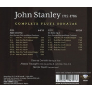 STANLEY: COMPLETE FLUTE SONATAS