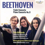 BEETHOVEN TRIPLE CONCERTO/PIANO CONCERTO NO. 0