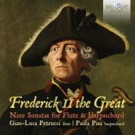 FREDERICK II THE GREAT: NINE SONATAS FOR FLUTE & HARPSICHORD