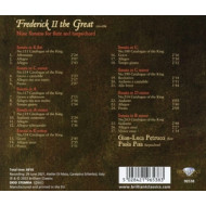 FREDERICK II THE GREAT: NINE SONATAS FOR FLUTE & HARPSICHORD