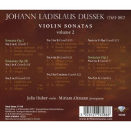 DUSSEK VIOLIN SONATAS VOL. 2