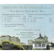 WOLF-FERRARI: PIANO QUINTET/CELLO SONATA/DUO