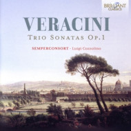 VERACINI: TRIO SONATAS OP.1