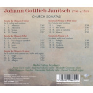 JANITSCH: CHURCH SONATAS