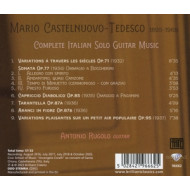 CASTELNUOVO-TEDESCO: COMPLETE ITALIAN SOLO GUITAR MUSIC