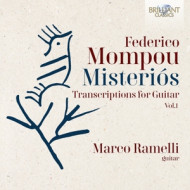 FEDERICO MOMPOU: MISTERIOS, TRANSCRIPTIONS FOR GUITAR VOL. 1