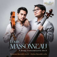 LOUIS MASSONNEAU: 3 DUOS CONCERTANTE OP. 9