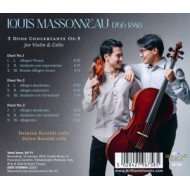 LOUIS MASSONNEAU: 3 DUOS CONCERTANTE OP. 9