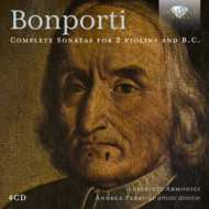 BONPORTI: COMPLETE SONATAS FOR 2 VIOLINS AND B.C.