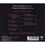 PIETRO & PROSPERO CASTRUCCI: SONATAS FOR VIOLIN & B.C.