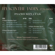 JADIN: PIANO SONATAS OP.4-6