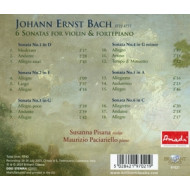 JOHANN ERNST BACH: 6 SONATAS FOR VIOLIN & FORTEPIANO