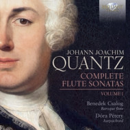 JOHANN JOACHIM QUANTZ: COMPLETE FLUTE SONATAS, VOLUME 1