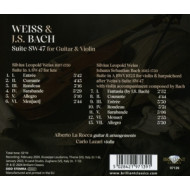 WEISS & J.S. BACH: SUITE SW47 FOR GUITAR & VIOLIN