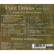 DUKAS: COMPLETE PIANO MUSIC