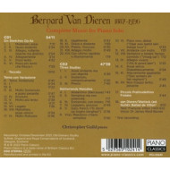 BERNARD VAN DIEREN: COMPLETE MUSIC FOR PIANO SOLO