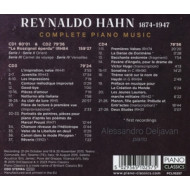 REYNALDO HAHN: COMPLETE PIANO MUSIC