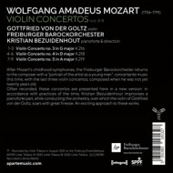 MOZART VIOLIN CONCERTOS NOS. 3-5