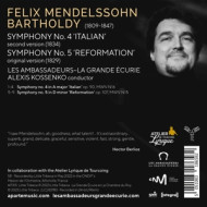 MENDELSSOHN SYMPHONY NOS.4 & 5