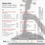 ERDODY - HAYDN STRING QUARTETS OP.76