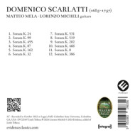 DOMENICO SCARLATTI: 12 SONATAS (FOR TWO GUITARS)