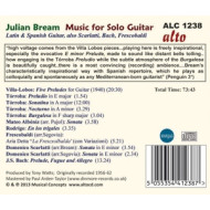 MUSIC FOR SOLO GUITAR