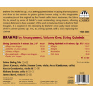 BRAHMS BY ARRANGEMENT V.1