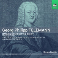 TELEMANN: HARMONISCHER GOTTES-DIENST VOL. 7 - SIX CANTATAS