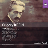 GRIGORY KREIN: PIANO MUSIC