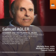 SAMUEL ADLER: PIANO AND CHAMBER MUSIC