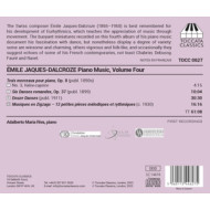PIANO MUSIC VOL. 4: EMILE JAQUES-DALCROZE