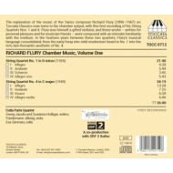 RICHARD FLURY: CHAMBER MUSIC, VOLUME ONE