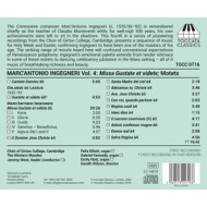 MARC ANTONIO INGEGNERI VOL. 4: MISSA GUSTATE ET VIDETE