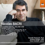 BACRI: CHAMBER MUSIC VOLUME ONE: WORKS FOR FLUTE