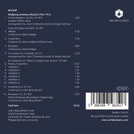MOZART: CONCERTO FOR FLUTE AND HARP - ANDANTE IN C