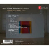 VIOLIN SONATAS