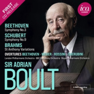 BEETHOVEN/SCHUBERT/BRAHMS: SYMPHONY NO.3/NO.9/ST ANTHONY VARIATIONS