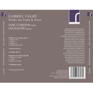 FAURE WORKS FOR VIOLIN AND PIANO