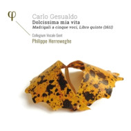 GESUALDO: MADRIGALI A 5 VOCI, LIBRO QUINTO (1611)
