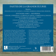 FASTES DE LA GRANDE ECURIE