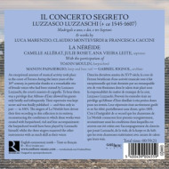 LUZZASCHI: IL CONCERTO SEGRETO