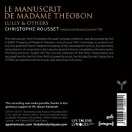 LE MANUSCRIT DE MADAME THEOBON
